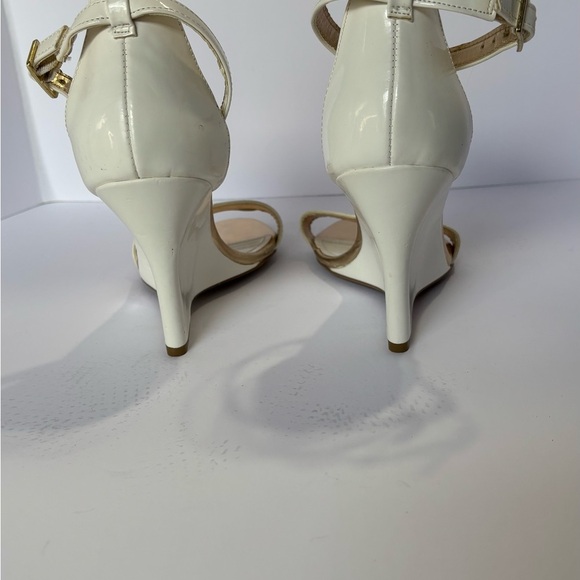 Madden Girl Cream Wedge Sandals - Picture 2 of 5